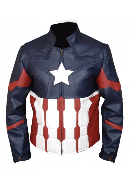 Men's Captain America Steve Roger Civil War Jacket